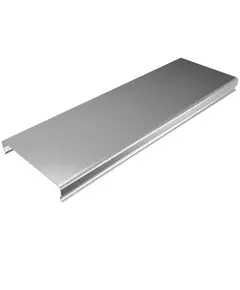 Крышка для лотка осн.300 L3000 сталь 0.7мм "ПЛЮС" KLplus300-0.7-3000 оцинк. КМ PL0409