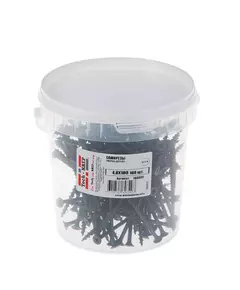Саморез 4.8х100 гипсокартон-дерево (уп.100шт) ведро Tech-Krep 100088