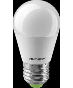 Лампа 82 912 OLL-G45-10-230-2.7K-E27-PROMO 10Вт ОНЛАЙТ 82912