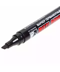 Маркер перманентный "Multi Marker Chisel" 5мм скошенный черн. Crown 08-8801