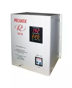Стабилизатор напряжения АСН-8000Н/1-Ц 1ф 8кВт IP20 релейный Ресанта 63/6/17