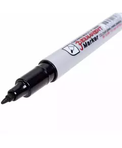Маркер перманентный "Multi Marker Super Slim" 1мм пулевидный черн. Crown 08-8001