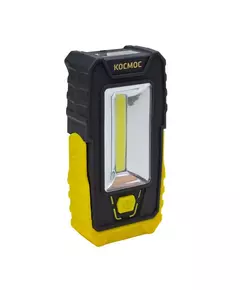 Фонарь 5Вт СОВ 3LED клипса для крепл. магнит поворотная подставка 3хААА КОСМОС KocAu6006COB