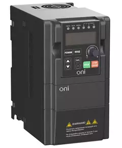 Преобразователь частоты A150 380В 3ф 1.5кВт 5А встроенный торм. модуль ONI A150-33-15NT