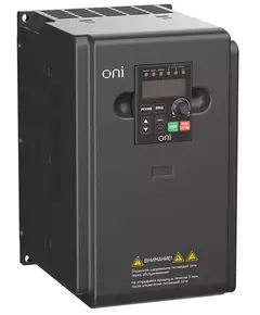 Преобразователь частоты A150 380В 3ф 7.5кВт 17А встроенный торм. модуль ONI A150-33-75NT