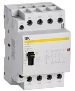 Контактор модульный КМ25-40МР AC с ручным управ. KARAT IEK MKK22-25-40