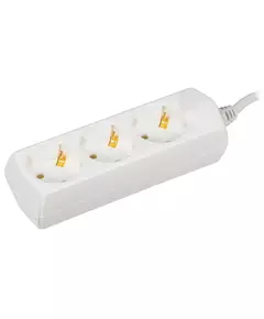Удлинитель 3х7м с заземл. 10А 250В У03 GENERICA 2P+PE 3х1кв.мм IEK WYP10-10-03-07-Z-G