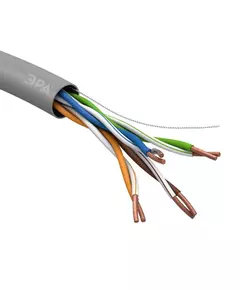 Кабель  UTP 4x2x24 AWG Cat5e CU PVC 305м (м) ЭРА Б0044429