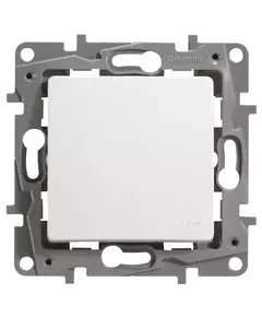 Механизм переключателя 1-кл. СП Etika Plus 10А IP44 250В 10AX бел. Leg 672200