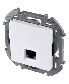 Розетка информационная RJ45 Inspiria CAT.6 UTP бел. Leg 673830