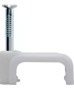 Скоба крепежная прямая с гвоздем d8мм NCS-08-50 (уп.50шт) Navigator 71083