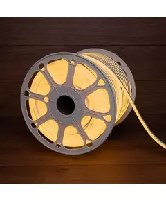Шнур светодиодный гибкий неон LED SMD 8х16мм 120LED/м теп. бел. (уп.100м) Neon-Night 131-046