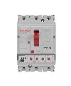 Выключатель автоматический в литом корпусе YON MD250N-MR1 DKC MD250N-MR1
