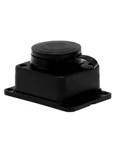 Розетка настенная 16А IP44 230В 2P+PE с защ. крышкой каучук Basic EKF RPS-014-16-230-44