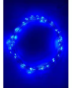 Гирлянда светодиодная "Нить" 5м 50LED син. свет АА ЭРА Б0047962
