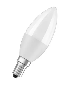 Лампа светодиодная LED Value LVCLB75 10SW/830 свеча матовая E14 230В 10х1 RU OSRAM 4058075579125