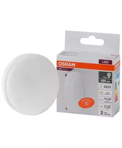 Лампа светодиодная LED Value LVGX5350 6SW/830 230В GX53 10х1 RU OSRAM 4058075581975