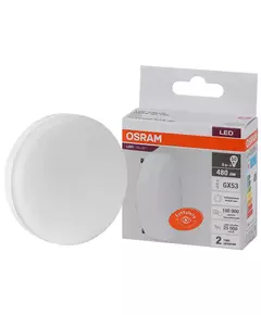 Лампа светодиодная LED Value LVGX5350 6SW/840 230В GX53 10х1 RU OSRAM 4058075582002