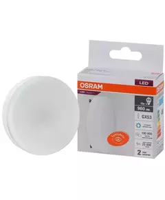 Лампа светодиодная LED Value LVGX53100 12SW/865 230В GX53 10х1 RU OSRAM 4058075582217