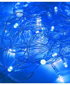 Гирлянда светодиодная 50LED провод 6.5м 8 режимов мигания Космос KOC_GIR50LED_B