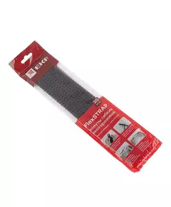 Хомут гибкий многоразовый черн. FlexSTRAP (уп.20шт) PROxima EKF plc-fs-br