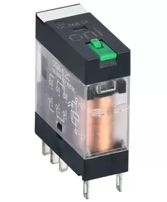 Реле общего назначения OGR-1 2C 220В AC с LED и тест. кнопкой ONI OGR-1-2C-AC220V-L-B
