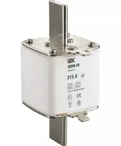 Вставка плавкая ППНИ-39 315А габарит 3 IEK DPP50-315