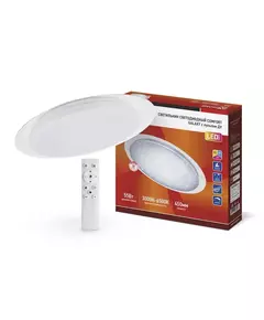 Светильник светодиодный COMFORT GALAXY 55Вт 230В 3000-6500К 4400лм 450х85мм с пультом ДУ IN HOME 4690612035062