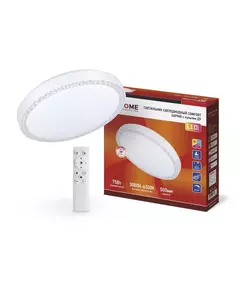 Светильник светодиодный COMFORT SAPHIR 75Вт 230В 3000-6500К 6000лм 500х100мм с пультом ДУ IN HOME 4690612035123