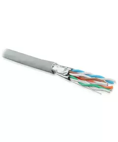 Кабель витая пара U/FTP кат.6 4х2х23AWG solid LSZH нг(А)-HF UFTP4-C6-S23-IN-LSZH-GY-500 500м (м) Hyperline 47958