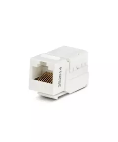 Вставка KJNE-8P8C-C5e-90-WH Keystone Jack RJ45(8P8C) кат. 5e 110 IDC зад. с помощью NE-TOOL бел. Hyperline 46653