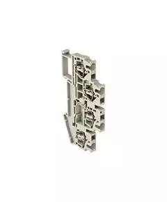 Колодка клеммная JXB-ST-2.5 24А двойная самозажимная сер. PROxima EKF plc-jxb-st-2.5-4-2