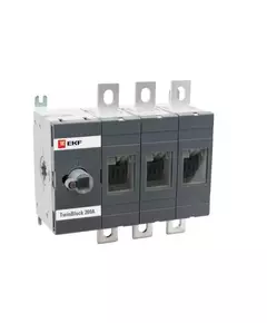 Рубильник 3п 200А без рукоятки управления TwinBlock PROxima EKF tb-s-200-3p