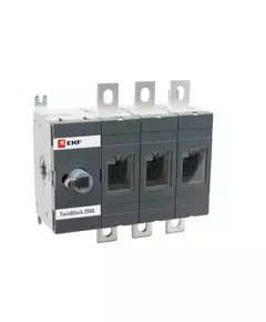 Рубильник 3п 250А без рукоятки управления TwinBlock PROxima EKF tb-s-250-3p