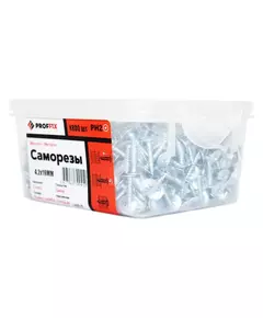 Саморез СММ 4.2х19 усиленный (TWN) (уп.800шт) контейнер Proffix 146515