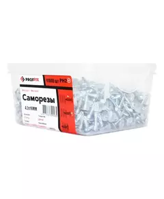 Саморез СММ св 4.2х16 усиленный (TWN) (уп.1000шт) контейнер Proffix 146533