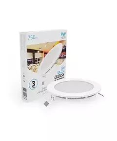 Светильник светодиодный Slim 145х22 9Вт 6500К 750лм IP20 180-265В круг монтаж. отв. d130 Gauss 939111309