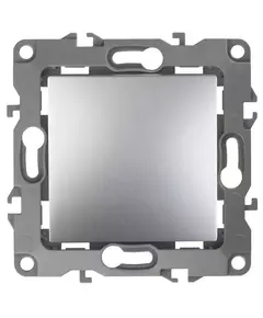 Механизм выключателя 1-кл. СП Эра12 10А IP20 12-1101-03 250В 10AX алюм. Эра Б0014623