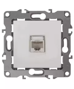 Розетка компьютерная Эра12 12-3107-01 RJ45 бел. Эра Б0014723