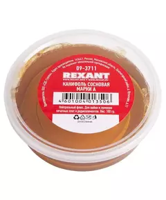 Канифоль сосновая марки А 100г Rexant 09-3711