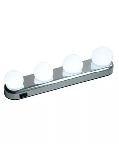 Светильник светодиодный ML-L04-sr подсветка для зеркала серебр. JazzWay 5036734