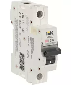 Выключатель автоматический 1п C 6А M06N ARMAT IEK AR-M06N-1-C006
