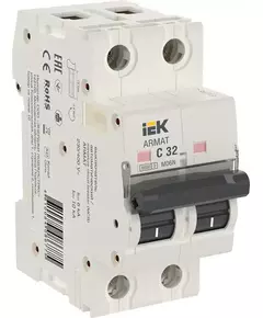 Выключатель автоматический 2п C 32А M06N ARMAT IEK AR-M06N-2-C032