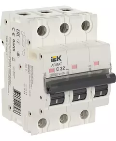 Выключатель автоматический 3п C 32А M10N ARMAT IEK AR-M10N-3-C032