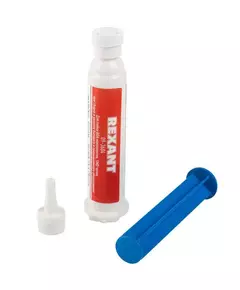 Флюс-гель для пайки BGA и SMD 12мл (шприц) Rexant 09-3684