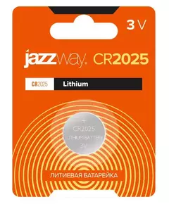 Элемент питания литиевый CR2025 3В BL-1 (блист.1шт) JazzWay 2852861