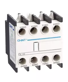 Приставка доп. контакты F4-22 к контактору NC1 и NC2 (R) CHINT 257019
