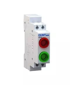 Индикатор ND9-2/gr зел.+красн. AC/DC 230В (LED) (R) CHINT 594138