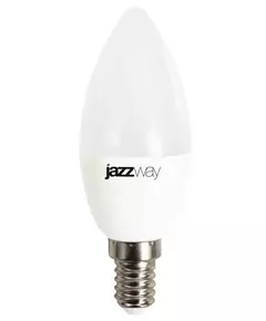 Лампа светодиодная PLED-LX C37 8Вт 5000К E14 JazzWay 5028500