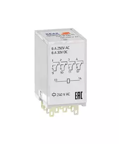 Реле промежуточное OptiRel G RP55-34-24D-6-CO КЭАЗ 281125